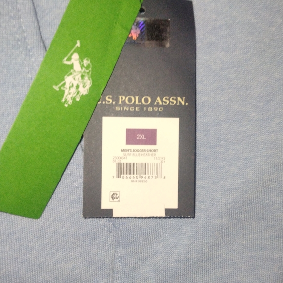 U.S. Polo Assn. Baby Blue Shorts And White Shirt Set - xxl - Picture 13 of 13